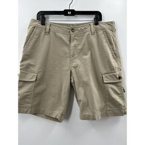 The North Face Men’s Flat Front Cargo Shorts Khaki Size 36 10” Inseam
